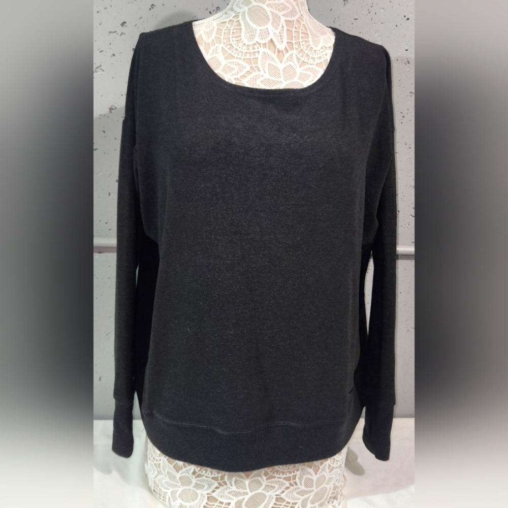 Sweaty Betty Grey Oversized Pullover Sz XS
